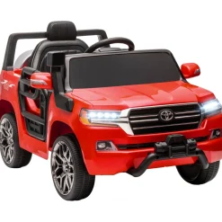 AIYAPLAY Coche eléctrico Toyota LAND CRUISER Rojo
