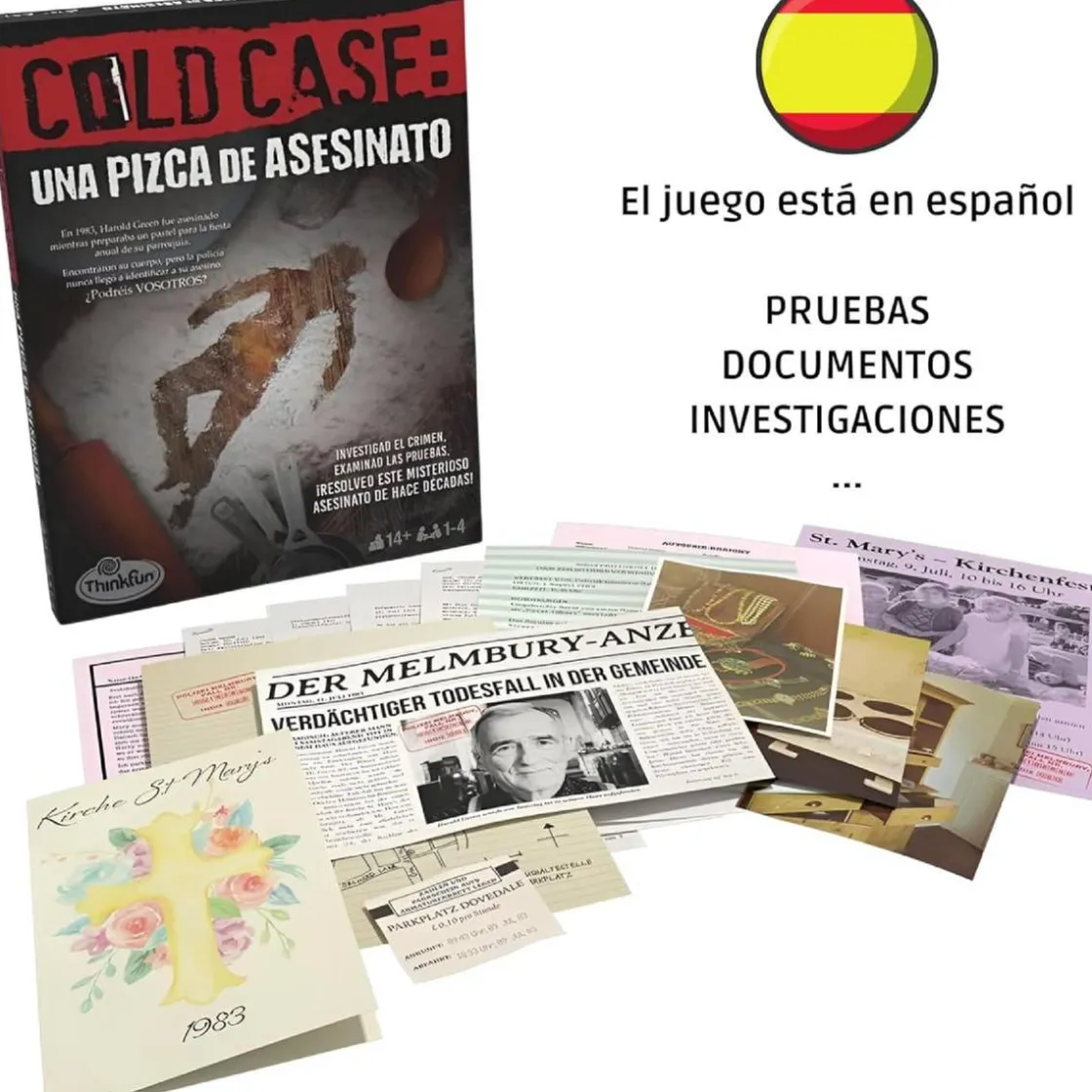 RAVENSBURGER IBÉRICA Cold Case - Una pizca de asesinato