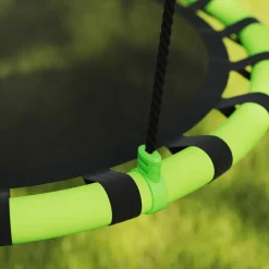 AIYAPLAY Columpio exterior para niños Negro* Columpios