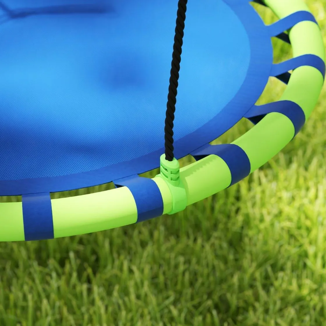 AIYAPLAY Columpio exterior para niños Azul