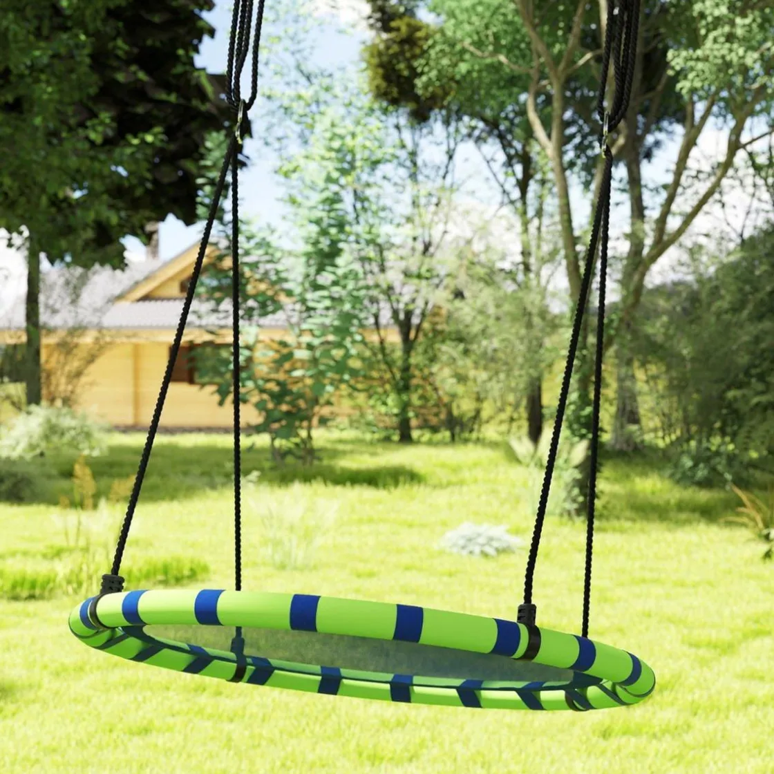 AIYAPLAY Columpio exterior para niños Azul