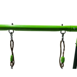 MASGAMES Columpio metálico doble Olea + asiento bebé