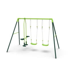 MASGAMES Columpio metálico triple Gingo* Columpios