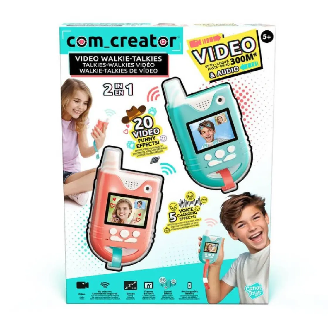 CANAL TOYS Com Creator - Walkie Talkies de Video