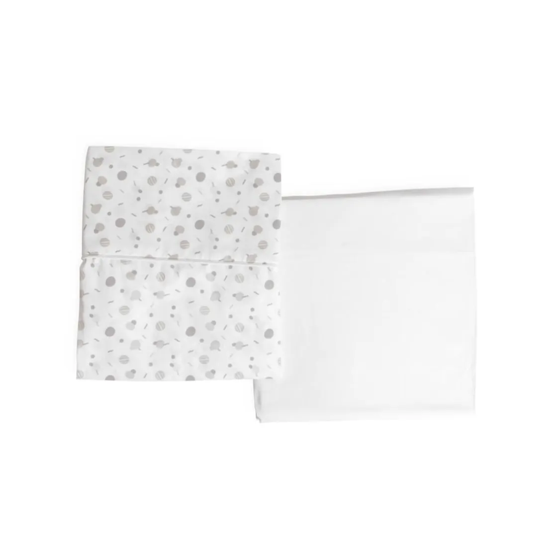 CHICCO Conjunto 2 Pcs Algodón Next2Me Confetti* Descanso·Sábanas Y Mantas