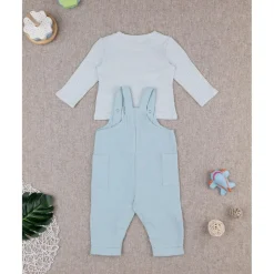 Prenatal Conjunto camiseta/peto niño azul