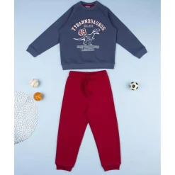 Prenatal Conjunto jogging azul y burdeos para niño* Niño·Niño 2-10 Años|Niño 2-10 Años·Conjuntos Y Deporte