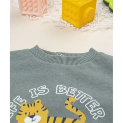 Prenatal Conjunto jogging bebé verde y amarillo* Niño·Bebé Niño 3-36 Meses|Bebé Niño 3-36 Meses·Conjuntos Y Deporte