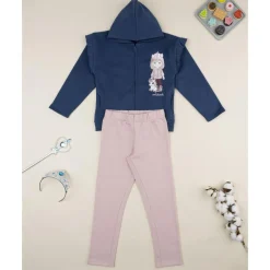 Prenatal Conjunto jogging de niña azul y rosa* Niña·Niña 2-10 Años|Niña 2-10 Años·Vestidos, Conjuntos Y Deporte
