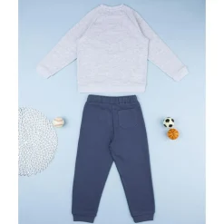 Prenatal Conjunto jogging niño gris y azul Basket* Niño·Niño 2-10 Años|Niño 2-10 Años·Conjuntos Y Deporte
