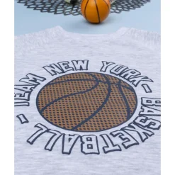 Prenatal Conjunto jogging niño gris y azul Basket* Niño·Niño 2-10 Años|Niño 2-10 Años·Conjuntos Y Deporte