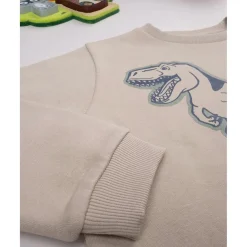 Prenatal Conjunto jogging verde para niño