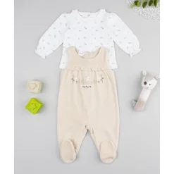 Prenatal Conjunto peto beige