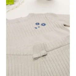 Prenatal Conjunto tricot niña en tono beige