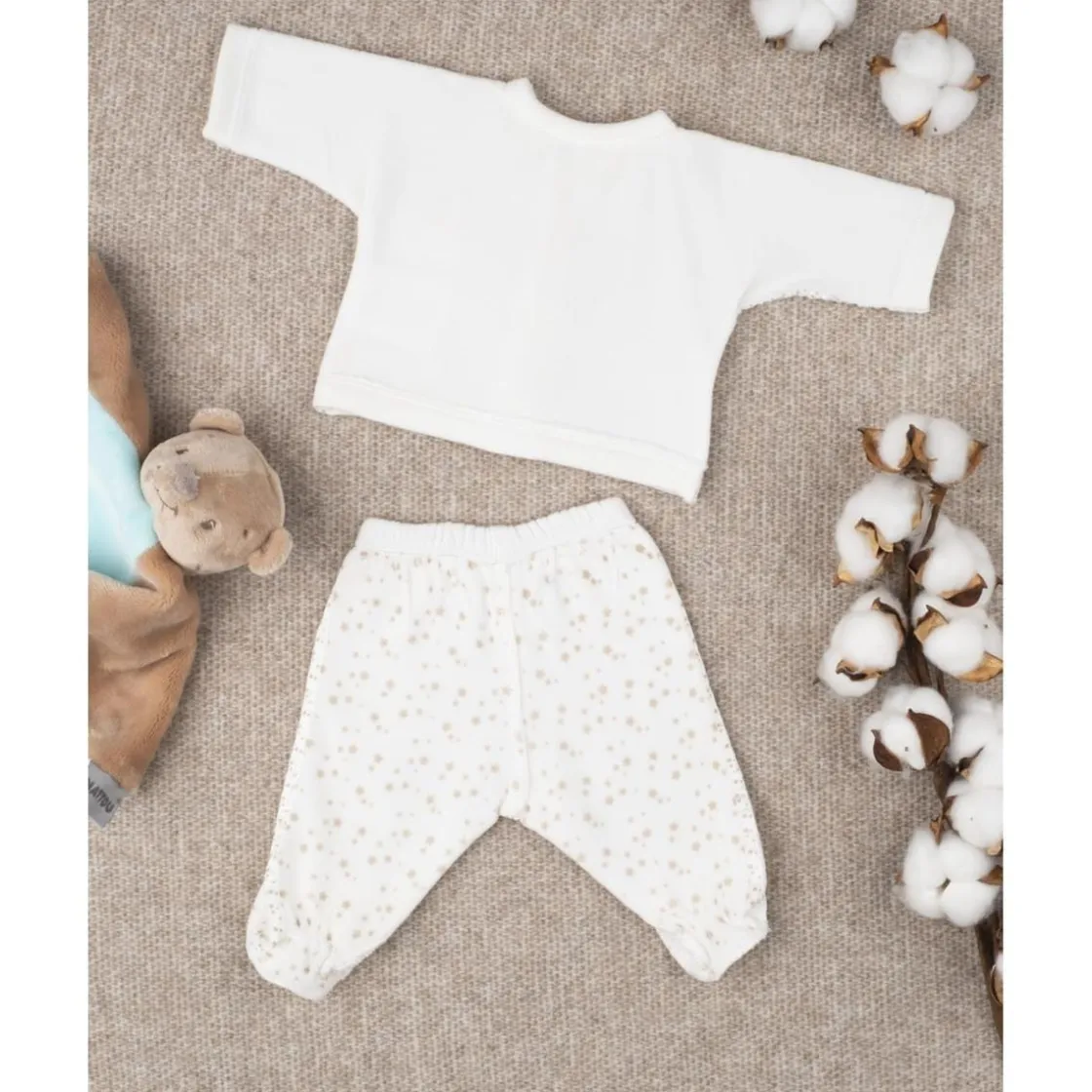 Prenatal Conjunto unisex extrasmall en terciopelo con estrellitas* Recién Nacido·Ropa Y Accesorios|Ropa Y Accesorios·Prematuros