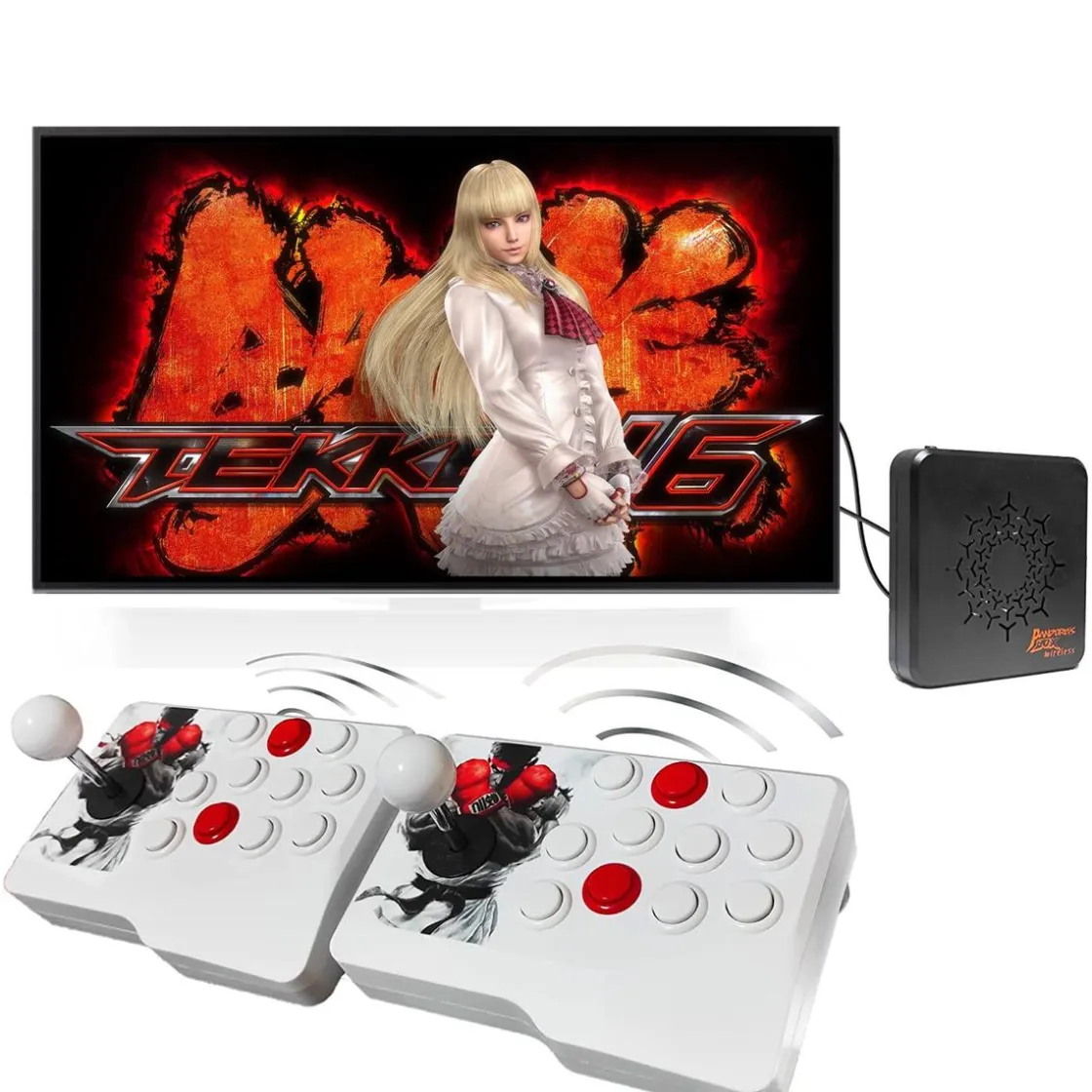 KLACK EUROPE Consola de juego Pandora Box 3D 10.000 juegos* Figuras De Acción