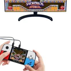 KLACK EUROPE Consola de juegos portátil G9 666 juegos
