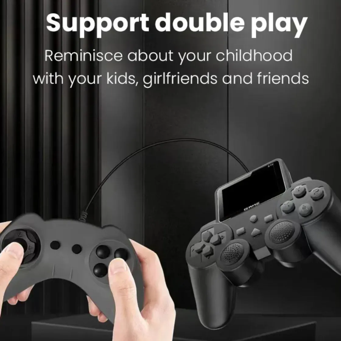 KLACK EUROPE Consola de juegos portátil Retrovision S10 500 juegos* Figuras De Acción