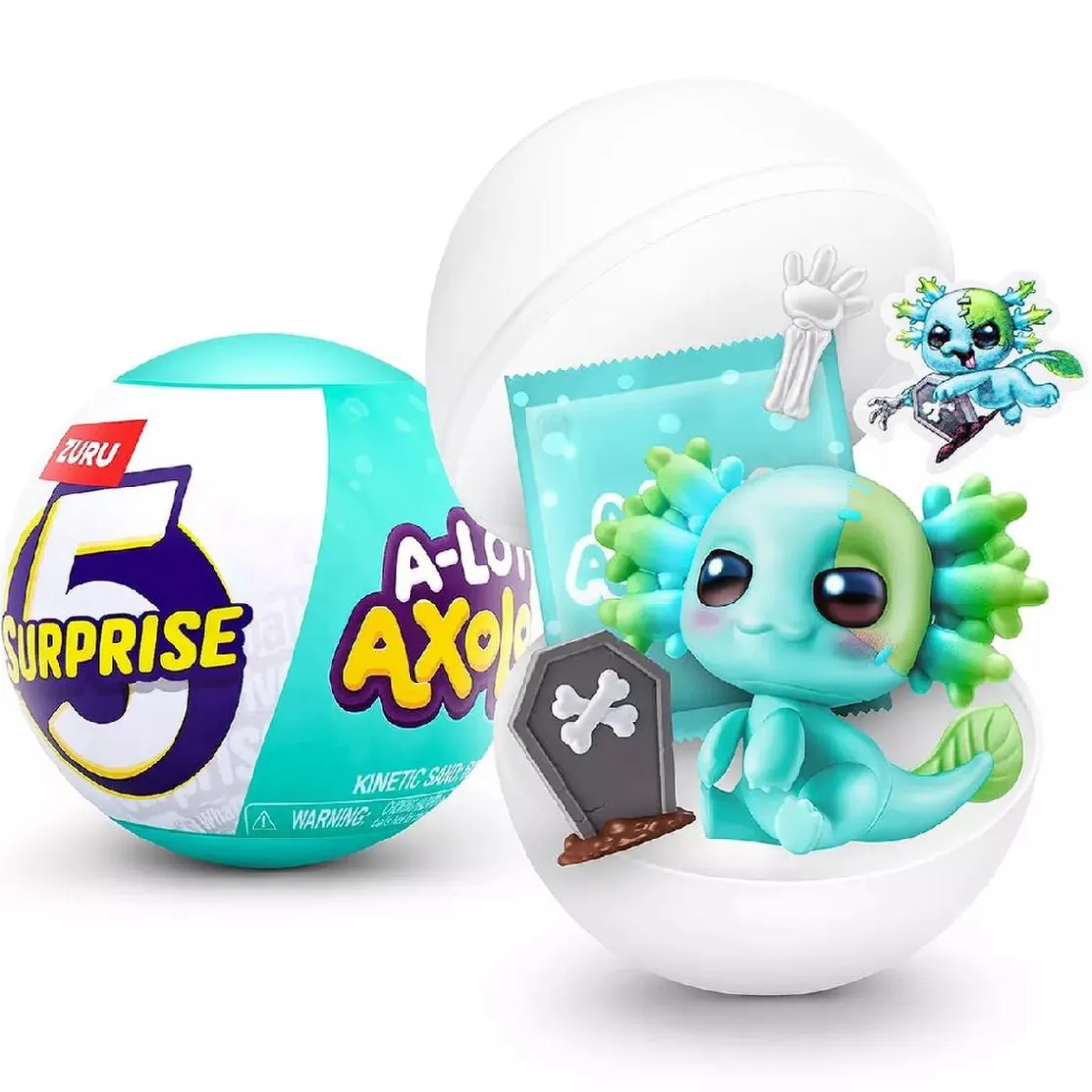 BABY STAR BY GARESSI Cápsula 5 sorpresas A-Lot-A Axolotls* Coleccionables Y Mini Mundos