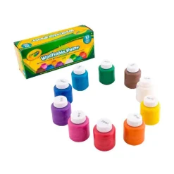 CRAYOLA - 10 Témperas lavables