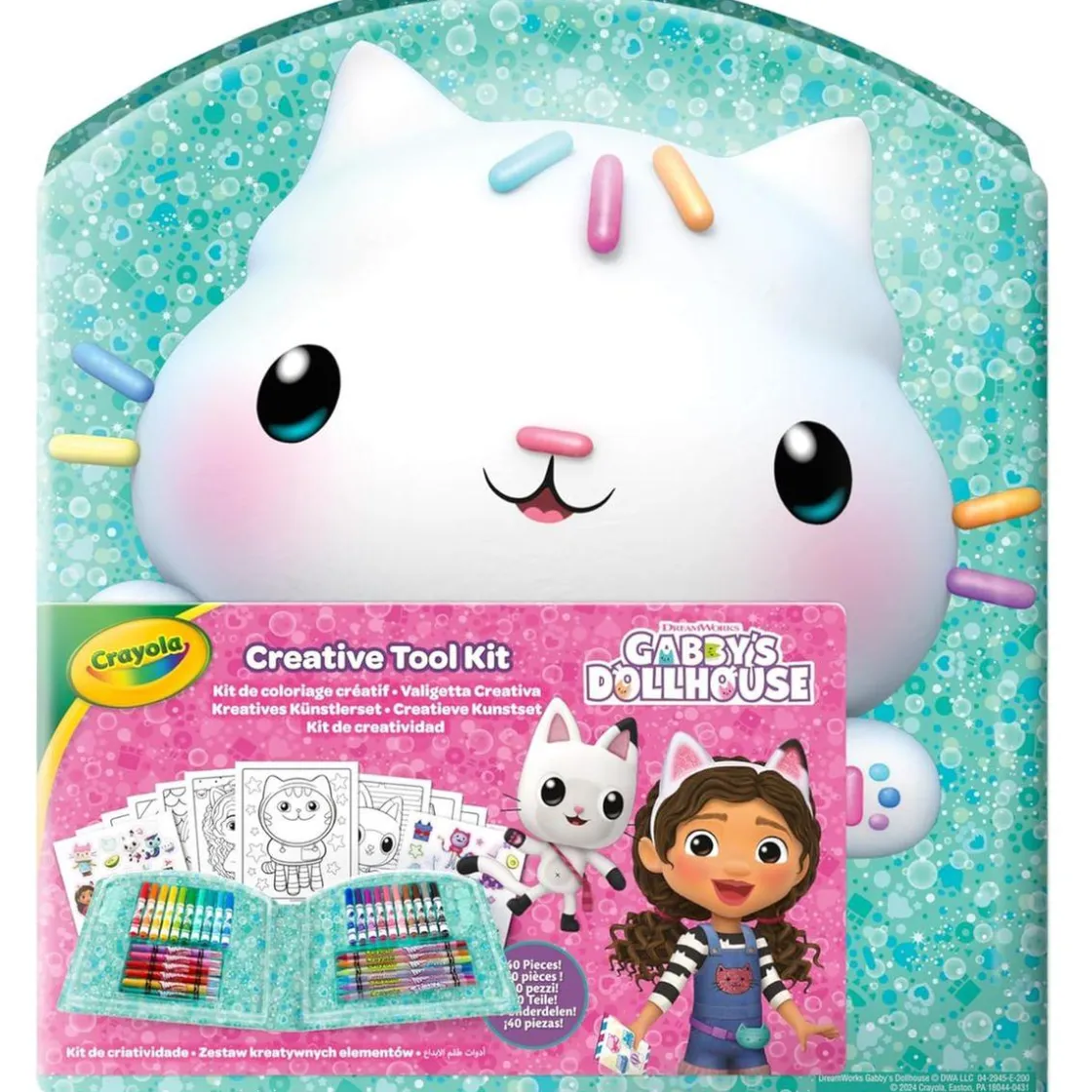 CRAYOLA - Estuche Creativo Gabby's Dollhouse ㅤ* Arte Y Manualidades