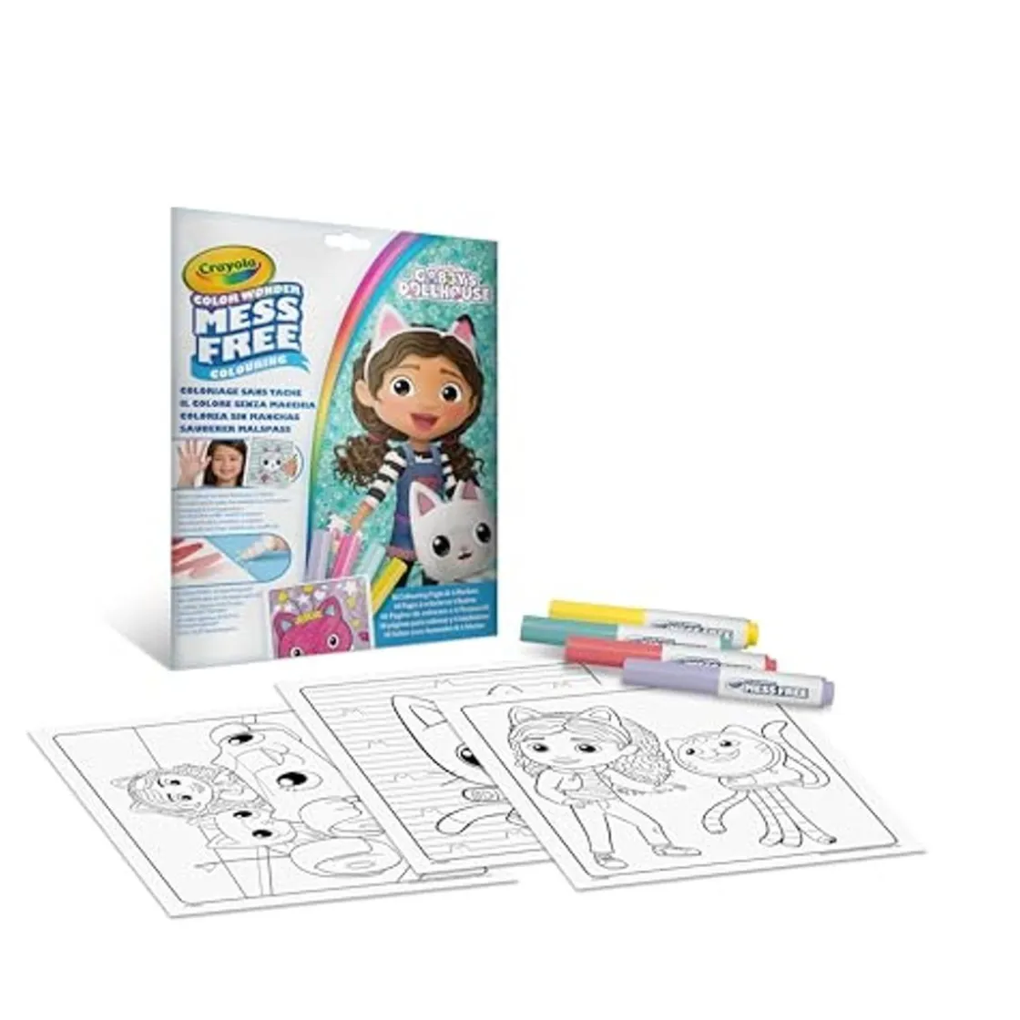 CRAYOLA - Gabby's Color Wonder. Juego para Colorear ㅤ* Arte Y Manualidades