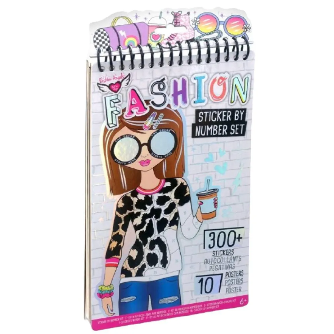 CRAYOLA - Álbum crea tu moda con números* Arte Y Manualidades