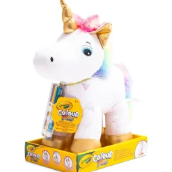 CRAYOLA - Peluche Unicornio Colour Me Plush ㅤ