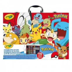 CRAYOLA - Pokemon - Maletín de pintura
