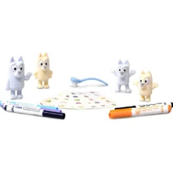 CRAYOLA - Washimals: Bluey - 4 figuras para pintar y lavar* Arte Y Manualidades