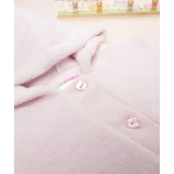 Prenatal Cárdigan de peluche rosa para bebé* Primeras Salidas·Cardigans|Recién Nacido·Primeras Salidas