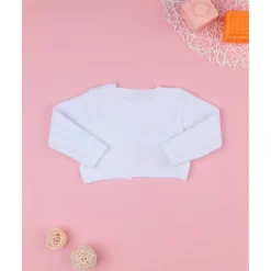 Prenatal Cárdigan de punto de algodón* Primeras Salidas·Cardigans|Recién Nacido·Primeras Salidas