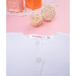 Prenatal Cárdigan de punto de algodón* Primeras Salidas·Cardigans|Recién Nacido·Primeras Salidas