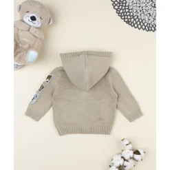 Prenatal Cárdigan niño beige con capucha* Niño·Bebé Niño 3-36 Meses|Bebé Niño 3-36 Meses·Jerséis Y Cardigans