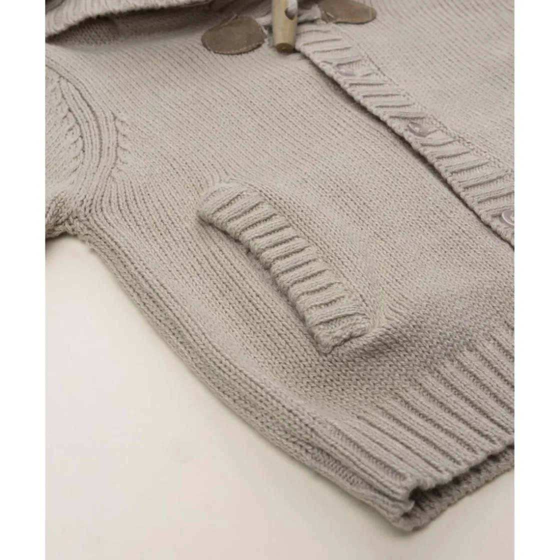 Prenatal Cárdigan niño beige con capucha* Niño·Bebé Niño 3-36 Meses|Bebé Niño 3-36 Meses·Jerséis Y Cardigans