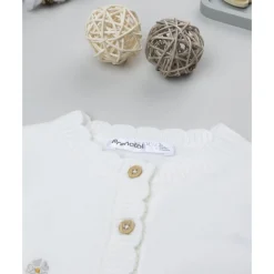 Prenatal Cárdigan tricot de niña con flores bordadas* Niña·Bebé Niña 3-36 Meses|Bebé Niña 3-36 Meses·Jerséis Y Cardigans