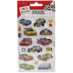 CREAMANIA UNISEX Creamania - Pegatinas Coches de carreras (varios modelos)* Deportes