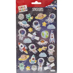 CREAMANIA UNISEX Creamania - Pegatinas Espacio/Planetas (varios modelos)* Deportes