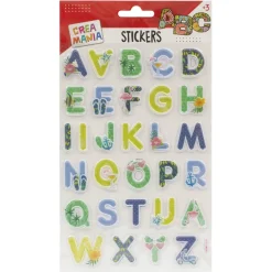 CREAMANIA UNISEX Creamania - Pegatinas Letras con relieve (varios modelos)* Deportes