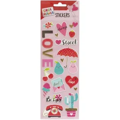 CREAMANIA UNISEX Creamania - Pegatinas Love (varios modelos)* Deportes