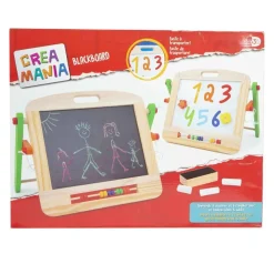 CREAMANIA UNISEX Creamania - Pizarra doble cara de madera* Arte Y Manualidades