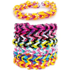 CREAMANIA GIRL Creamania - Pulseras con gomas de colores