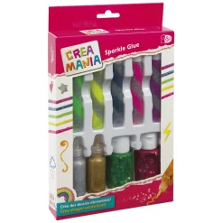 CREAMANIA GIRL Creamania - Set pegamentos con purpurina* Arte Y Manualidades