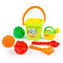 M.C. Cubo con accesorios de playa (Varios colores)