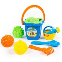 M.C. Cubo con accesorios de playa (Varios colores)