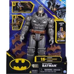 BATMAN DC Cómics - - Figura articulada electrónica 30 cm con accesorios y sonidos ㅤ* Figuras De Acción