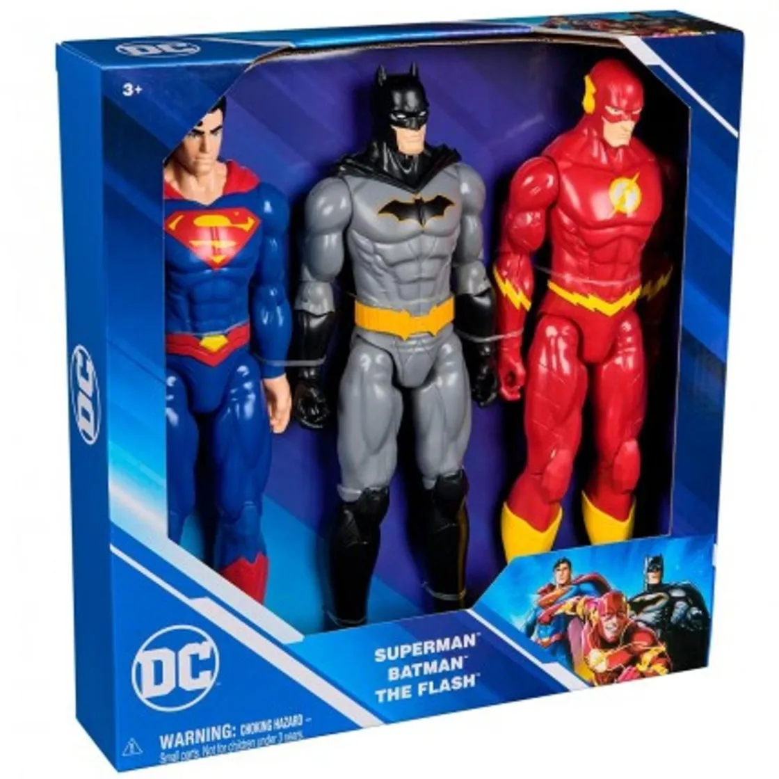 SPIN MASTER DC Cómics - Batman - Pack 3 figuras 30 cm de acción* Figuras De Acción