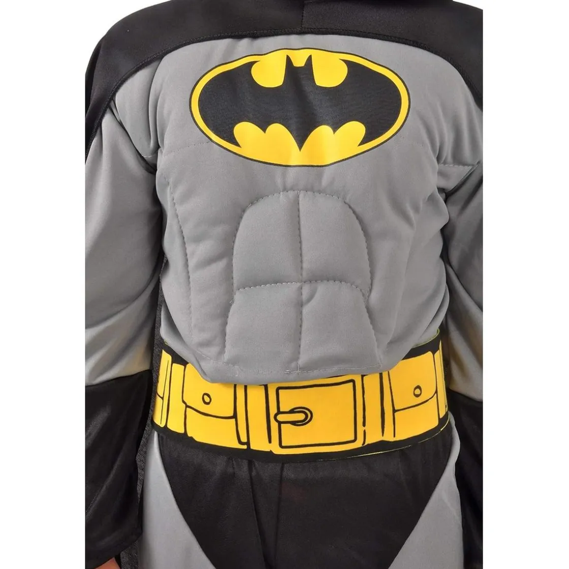 BATMAN DC Cómics - Disfraz gris con músculos 8-10 años