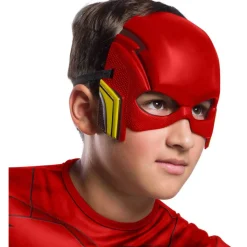 RUBIE'S DC Cómics - Disfraz infantil Flash Deluxe, Jumpsuit musculoso y máscara ㅤ* Disfraces|Halloween