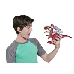 ZURU Dino Wars T-Rex electrónico con movimiento y lanzador ㅤ